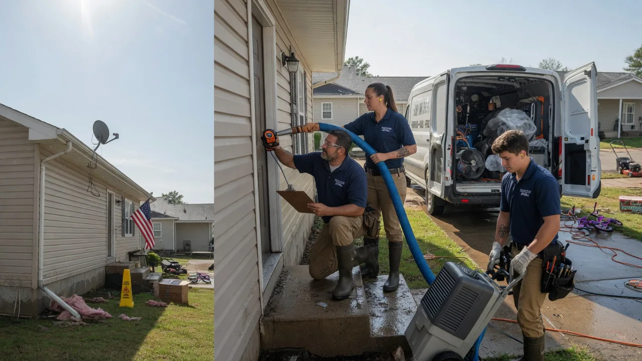 Ceiling Water Damage Restoration in Chester, SD near me